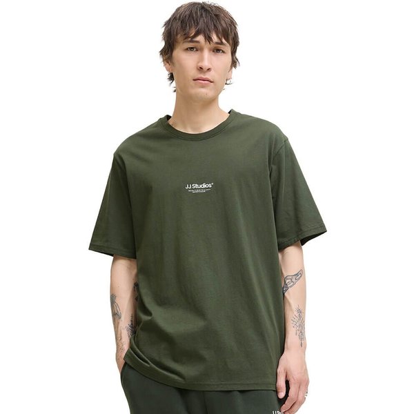 Jack And Jones Mens Soho Printed T-Shirt - Duffel Bag - L