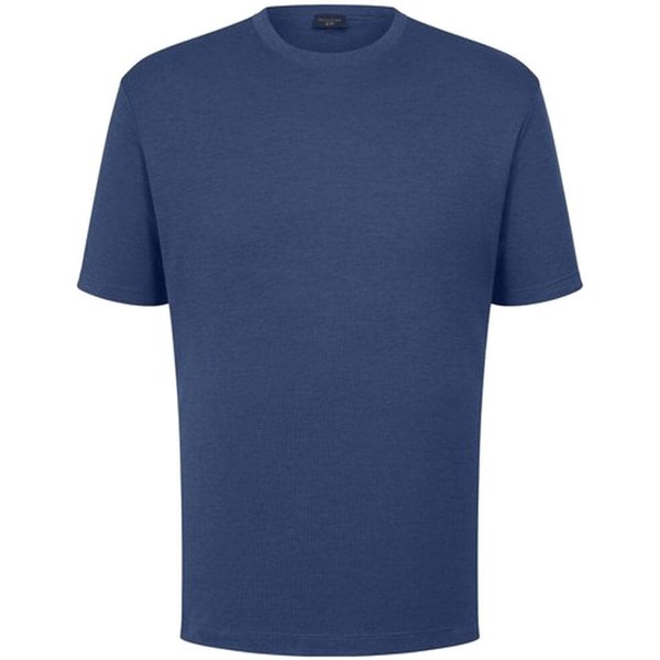 Paul & Shark Mens XSoft Interlock T-Shirt - Blue - M