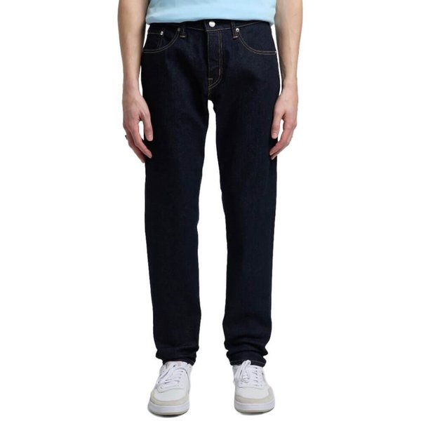 Edwin Mens Kaihara Regular Tapered Jeans - Blue (Rinsed) - 30W X 32L
