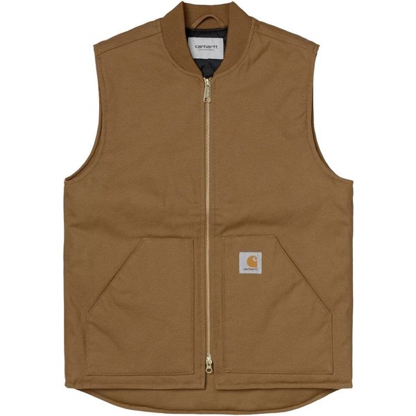 Carhartt WIP Mens Classic Vest - Hamilton Brown (Rigid) - S