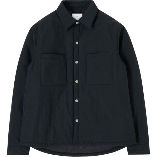 Edwin Mens Sphere Padded Overshirt - Black - S