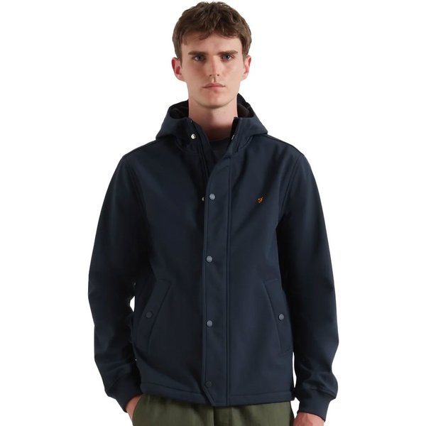 Farah Mens Brydon Softshell Jacket - True Navy - 2XL