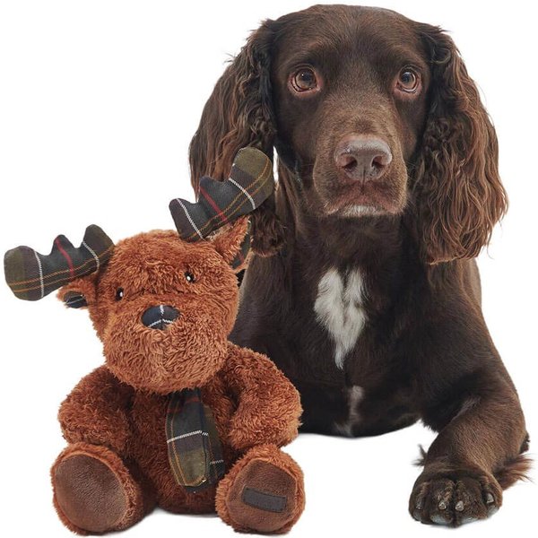 Barbour Reindeer Dog Toy - Brown - One