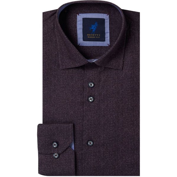 Benetti Mens Marty Shirt - Bordo - M
