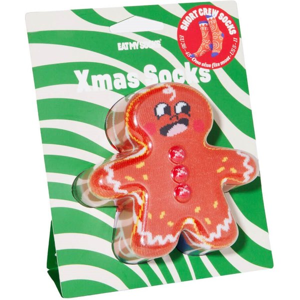 Eat My Socks Xmas Cookie Socks - One