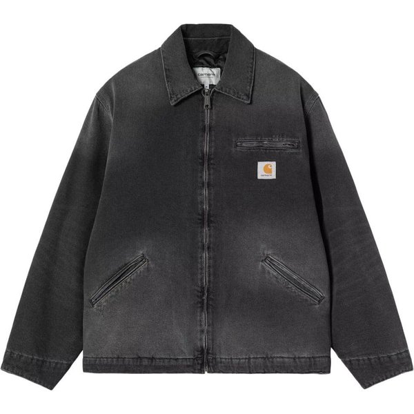 Carhartt WIP Mens OG Detroit Jacket - Black (Grind Washed) - XL