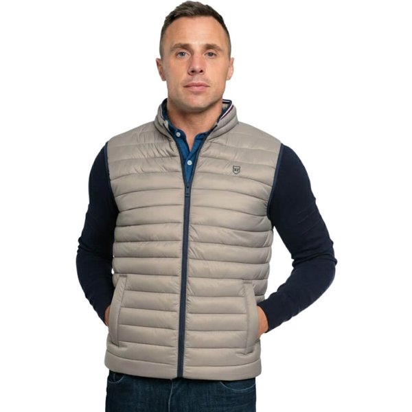 Tommy Bowe XV Kings Clothing Mens Newland Padded Gilet - Cool Arbour - M