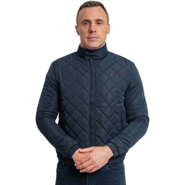 Tommy Bowe XV Kings Clothing Mens Barbarians Jacket - Deep Ocean - M