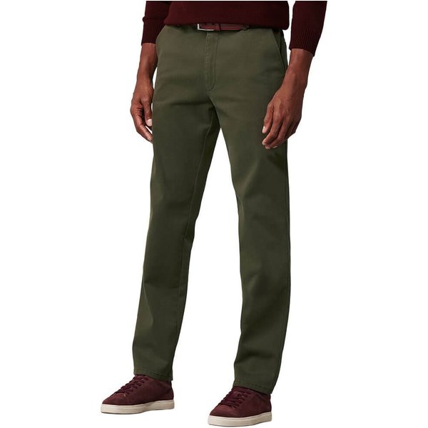 Meyer Mens Oslo 9-316 Flex Chinos - Green - 38W X 30L