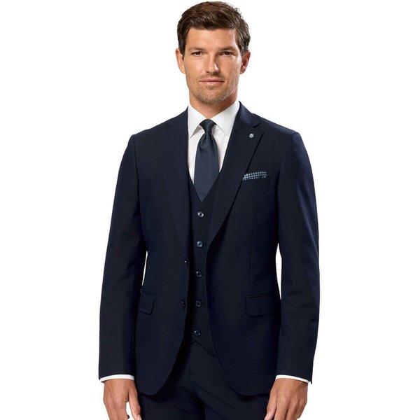 Benetti Mens Carnaby Lester Fit Waistcoat - Navy - 46