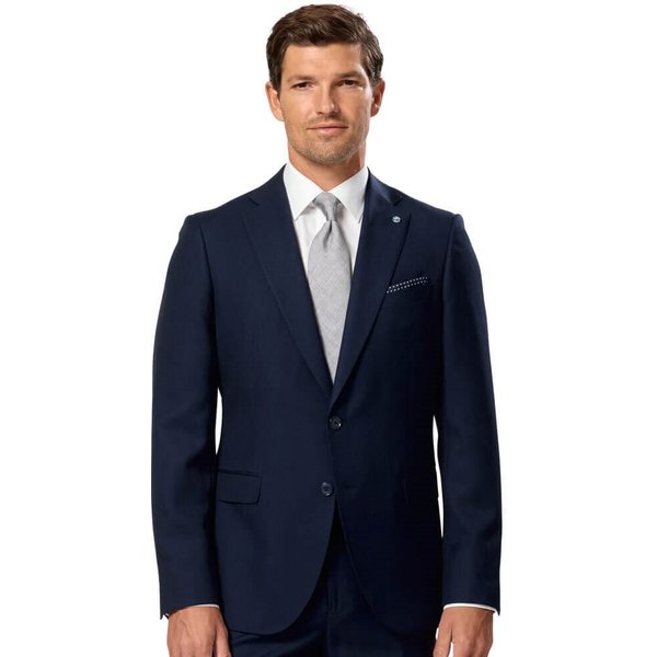 Benetti Mens Marco Lester Fit Suit Jacket - Indigo - 38R