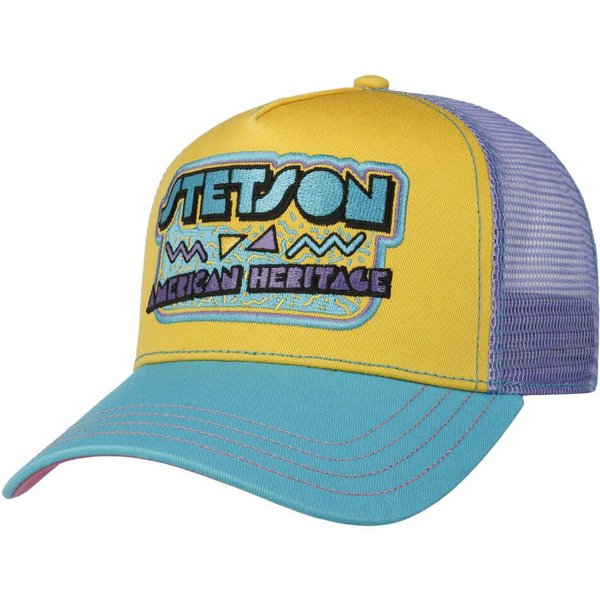 Stetson American Heritage 80s Trucker Cap - Yellow - One