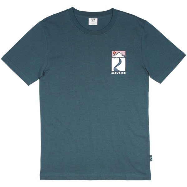 Bleubird Mens Journey T-Shirt - Teal - XS