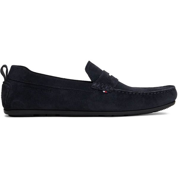 Tommy Hilfiger Mens Suede Cleat Driver Shoes - Desert Sky - 7