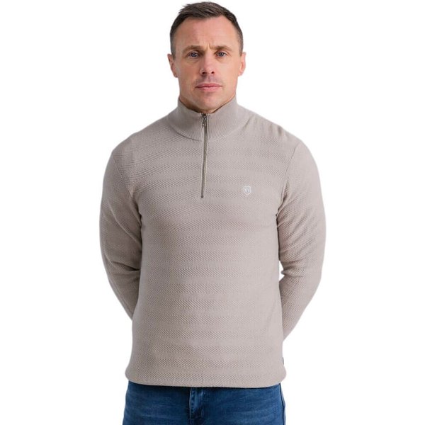 Tommy Bowe XV Kings Clothing Mens Ottawa Knit Sweater - Sandstone - M