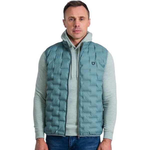 Tommy Bowe XV Kings Clothing Mens Coolmines Padded Gilet - Jetstream - M