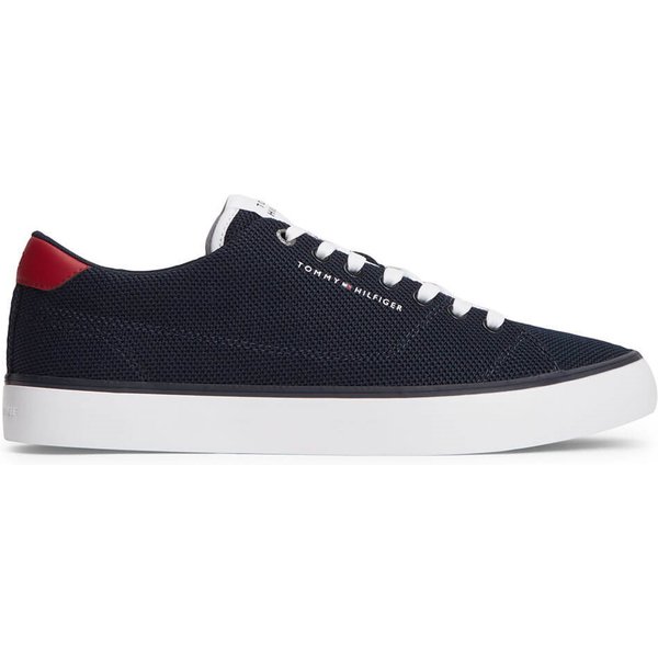 Tommy Hilfiger Mens Core Low Mesh Trainers - Desert Sky - 9