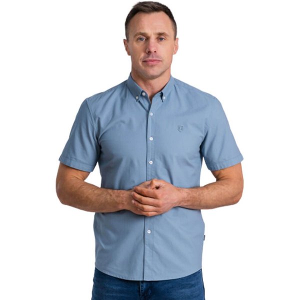 Tommy Bowe XV Kings Clothing Mens Avusy Shirt - Botany Blue - M