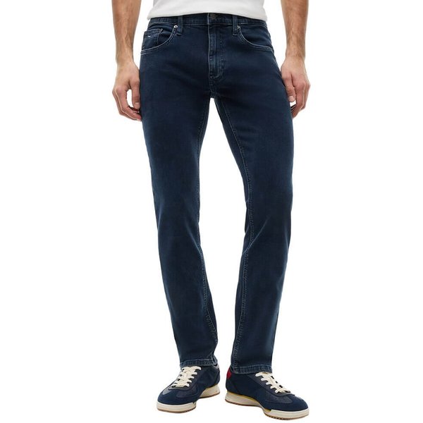 Tommy Jeans Mens Scanton Slim Jeans - Denim Blue Black - 36W x 30L