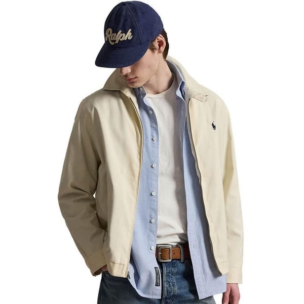 Polo Ralph Lauren Mens Twill Bi-Swing Jacket - New Stone - 2XL