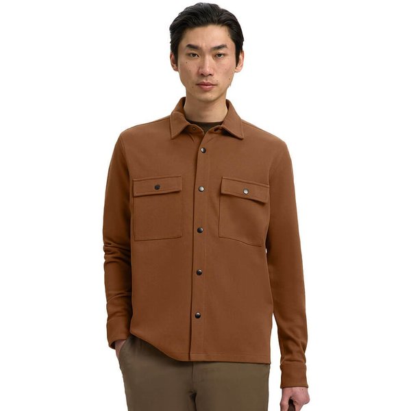 Selected Homme Mens Jackie Sweat Jacket - Toffee - XL