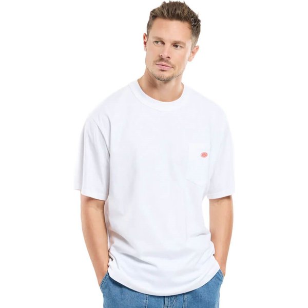 Armor Lux Mens Heritage Pocket T-Shirt - White - M