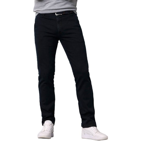 Meyer Mens Roma Denim Chinos - Dark Blue - 34W X 30L