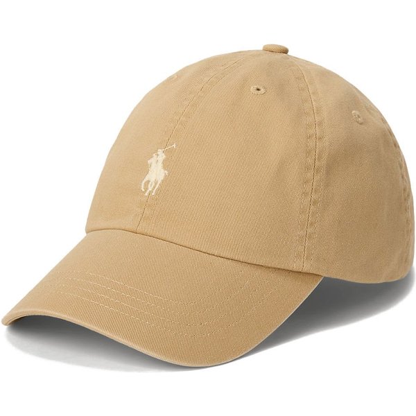 Polo Ralph Lauren Cotton Chino Ball Cap - Classic Camel - One