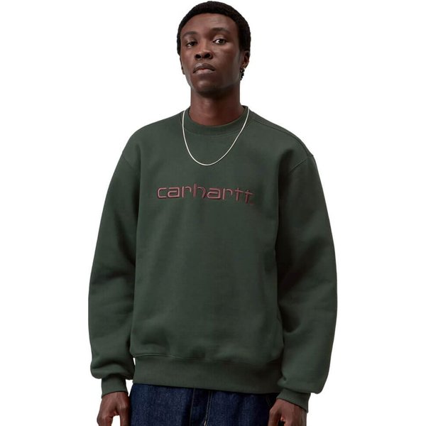Carhartt WIP Mens Carhartt Sweatshirt - Dark Scarab - XS
