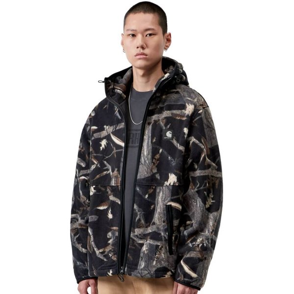 Carhartt WIP Mens Blevin Liner - Camo Feather Tree/Black - S
