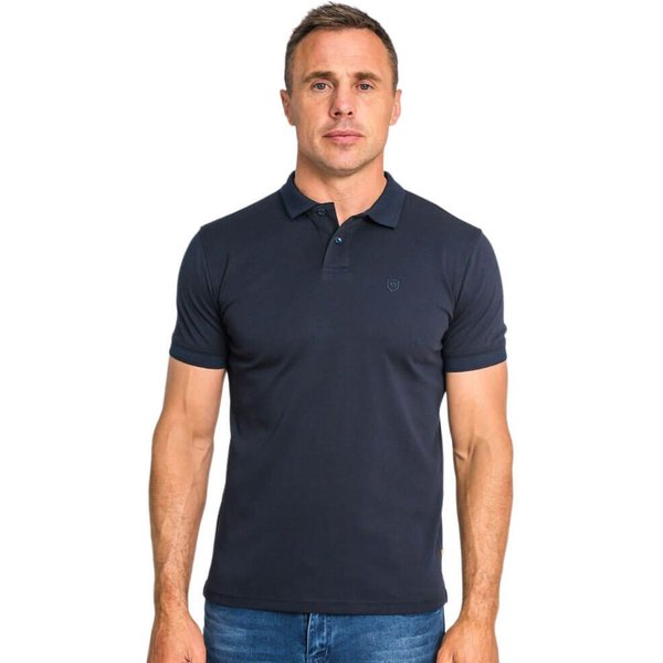 Tommy Bowe XV Kings Clothing Mens Guyra Polo Shirt - Classic Navy - 2XL