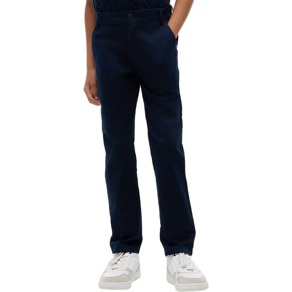 Tommy Hilfiger Boys 1985 Essential Twill Regular Chinos - Dark Blue - 14