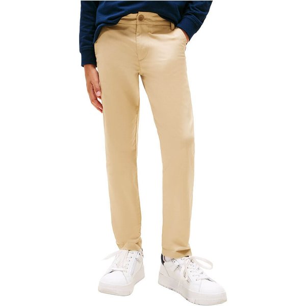 Tommy Hilfiger Boys 1985 Essential Twill Regular Chinos - Gentle Gold - 10