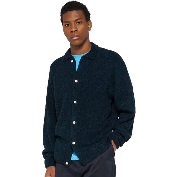 Edwin Mens Gemini Cardigan - Navy - L