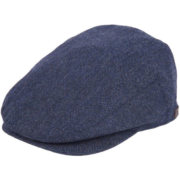Barbour Barlow Flat Cap - Classic Navy - XL