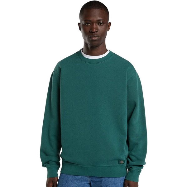 Dickies Mens Sutcliffe Sweatshirt - Dark Green - M
