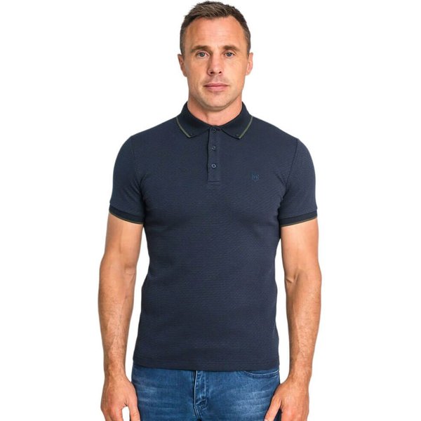 Tommy Bowe XV Kings Clothing Mens Congo Polo Shirt - Admiral Brick - M