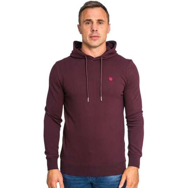 Tommy Bowe XV Kings Clothing Mens Canowindra Hoodie - Plummed - L