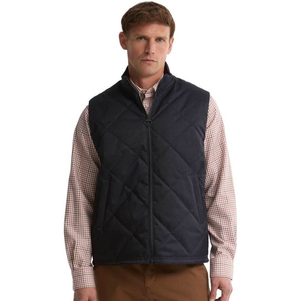 Barbour Mens Winter Finn Gilet - Dark Navy - S