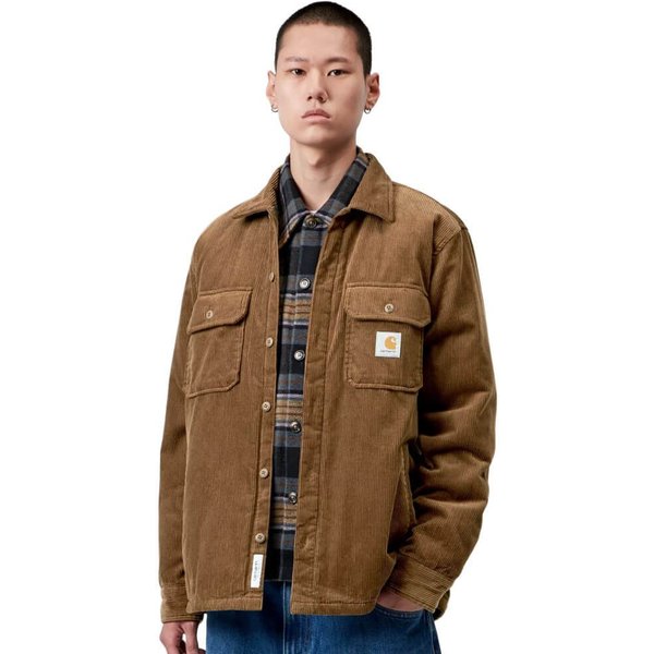 Carhartt WIP Mens Whitsome Shirt Jacket - WIP H Brown - M