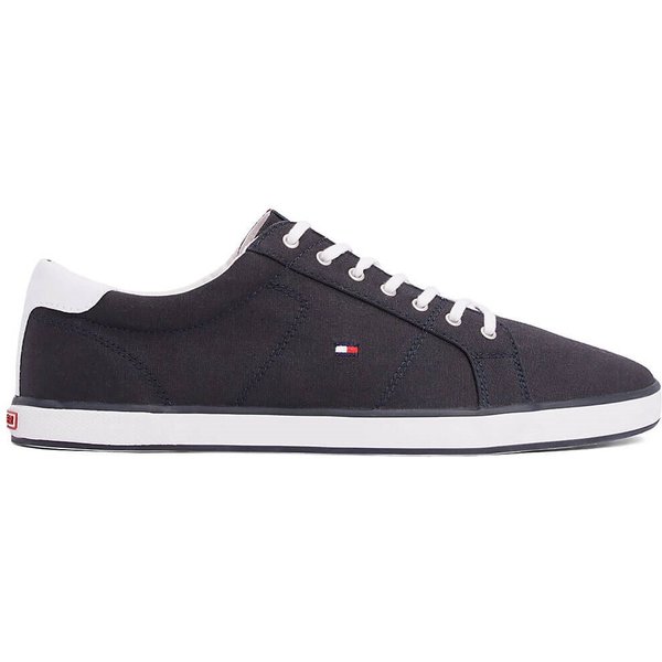 Tommy Hilfiger Mens Harlow 1d Canvas Trainers - Midnight - 8