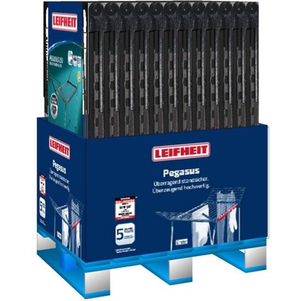 Leifheit Espositore 12 Pz Stendibiancheria PEGASUS150 Solid Black Expo-image