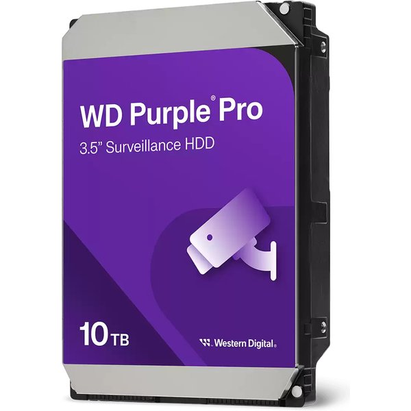 Western Digital HDD Interno Purple PRO 10TB 3.5 256MB Cache-image