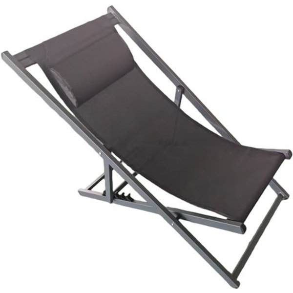 Sdraio Amicasa Deck Chair Rimini Grigio-image
