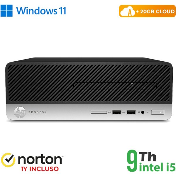 Rinovo PC HP 600 G5 SFF I5-9X00/Ddr4 16GB/SSD 128GB+500GB Hdd/W11P/Cloud20Gb/Grade A/1Y Warranty+Nor-image