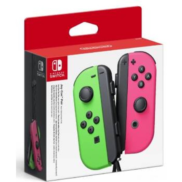 Nintendo Joy-Con Nero, Verde, Rosa Bluetooth Gamepad Analogico/Digitale Nintendo Switch-image
