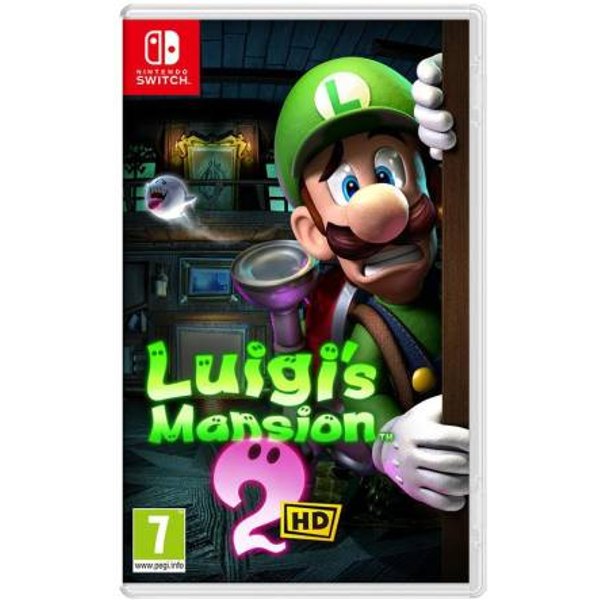 Nintendo Luigi's Mansion 2 HD Standard Cinese Semplificato, Cinese Tradizionale, Tedesca, Dut, Inglese, Francese, Ita, Giapponese, Coreano, Portoghese, Russo Nintendo Switch-image