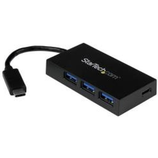 Startech.Com Hub Portatile USB 3.2 Gen 1 (5Gbps) A 4 Porte - USB-C A 3 USB-A E 1 USB-C-image