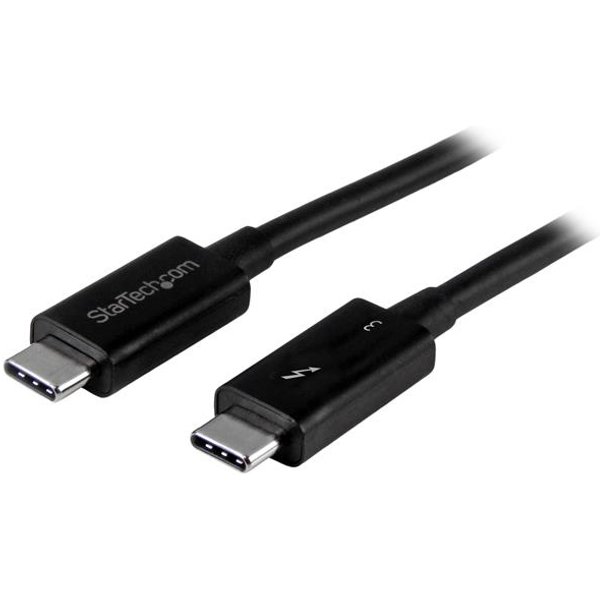 StarTech.com Cavo Thunderbolt 3 Da 50 Cm, 40Gbps, 100W Pd, 4K/5K, Certificato Thunderbolt, Compatibile Con Thunderbolt 4/USB 3.2/DP Alt Mode/Usb4-image
