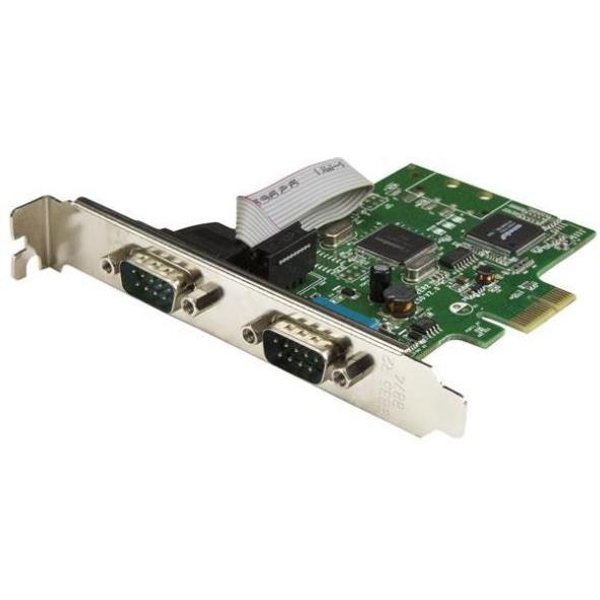 Startech.Com Scheda Seriale PCI Express Da 2 Porte DB9 Con Uart 16C1050 - RS232-image